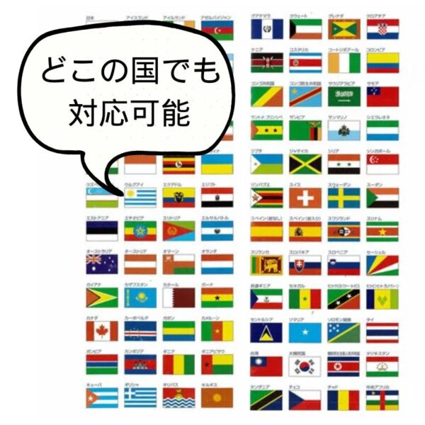 オーダー外国旗