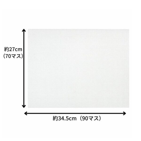 メタリックヤーン キャンバス Panami 約27×34.5cm - 画像 (2)